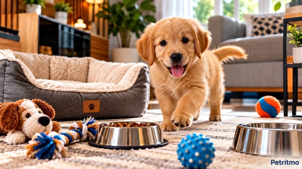 Como cuidar de um cachorro filhote nos primeiros dias 2 cachorro filhote em ambiente preparado para sua chegada